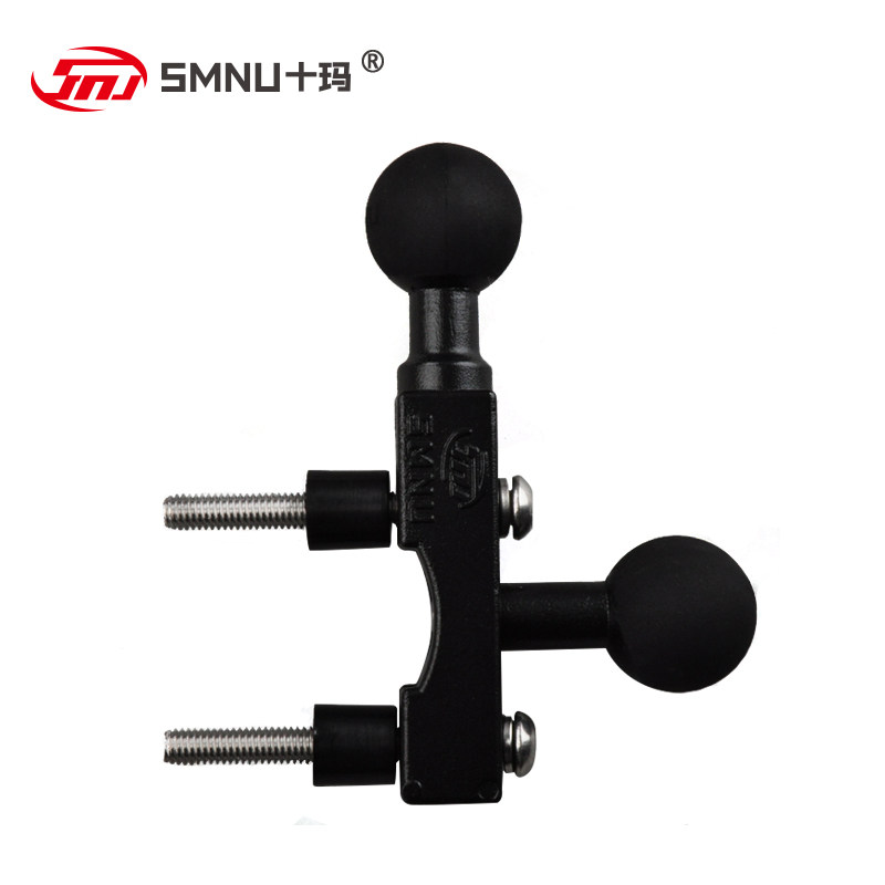 SMNU ten ma bracket multifunction double ball head car handle pump brake pump double with bracket seat accessories