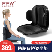 Correct sitting position Spine waist cushion cushion office petal beauty hip student posture anti-hunchback sedentary artifact