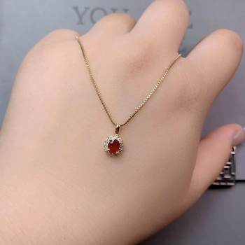 Jiuyuan jewelry ruby natural unfired