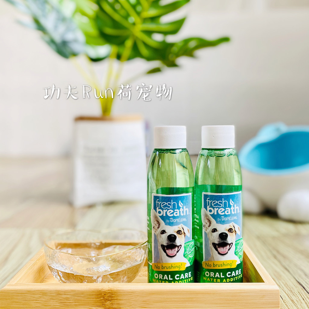 Tropiclean multi-beauty pooch-like water 118ml dog mouthwash with mouth-to-smell anti-tooth-scale dental calculus