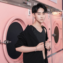 Shu bundle widened bandage reinforced corset female chest small les sub-breast fitness handsome t underwear fat t corset short section