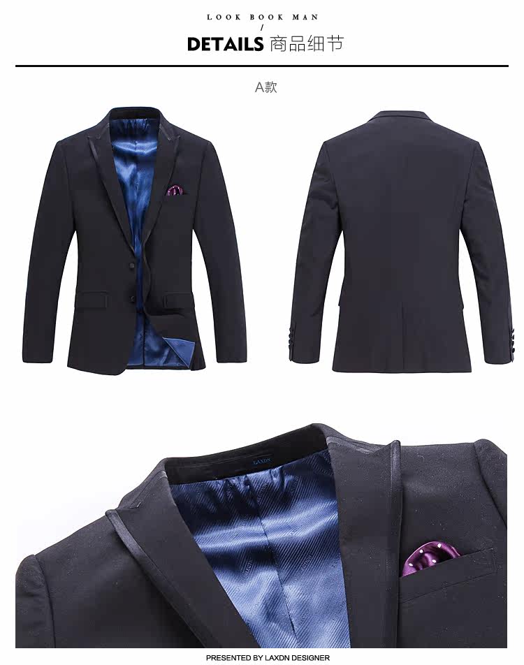 Costume homme LAXDN en polyester pour printemps - Ref 1564949 Image 15