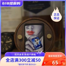 Lighter collection box black walnut solid wood display rack collection box lighter storage box display rack in row