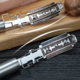 Двойное использование свиная шерсть с рыбной чешуйкой для бритья.