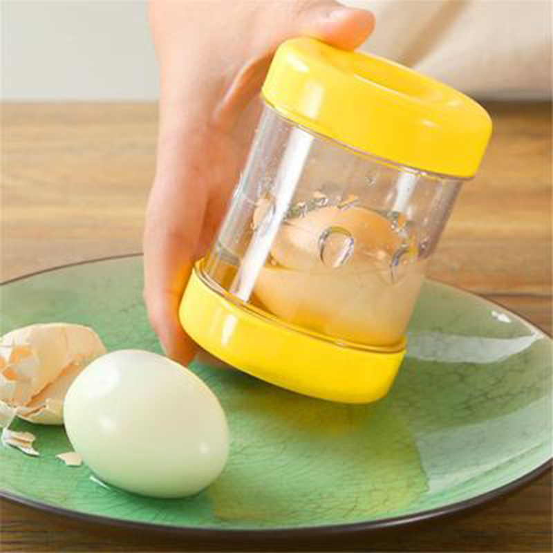 Hand-cranked cooked egg shell peeler quick eggshell separator tea egg peeler household quail egg hulling tool