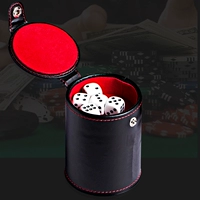 Спасение Dice Cuce Cup Symbly Color Cup Cup Polytrack Cup Cup Double Layer Dice Cuce Wine Bar Night Shope Shope с 5 цветами