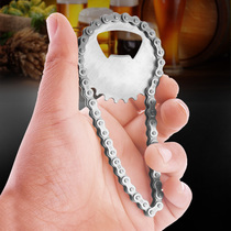 Car chain opener stainless steel creative gifts variable chain screwdriver beer opener personality creative European style