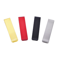 Slim color stainless steel banknote mini wallet credit card holder metal portable wallet practical gift