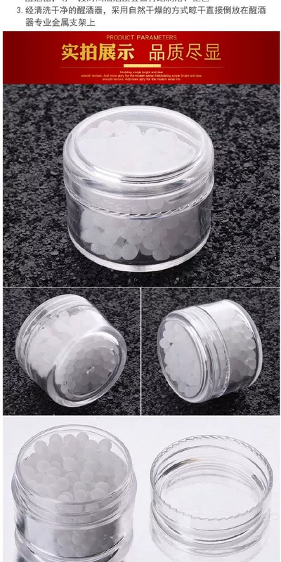 Chuyên nghiệp decanter làm sạch hạt mờ kính làm sạch bóng decanter ly rượu vang đỏ làm sạch bóng rượu làm sạch bàn chải