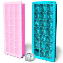 Lejens with cover silicone gel Ice Grids Children coveting ice ice-making box easy to take square ice whisky