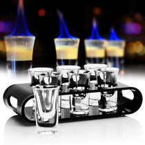 Swallow Cup unleaded white glass cup holder set of glass glass small wine glass cup bullet Cup bar wine set