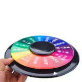 包邮七彩亚克力歌厅娱乐酒吧喝酒游戏转盘酒架喝酒聚会聚餐酒具