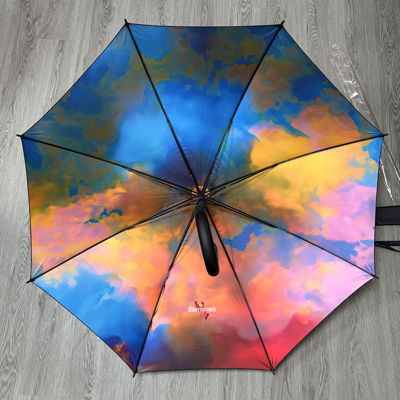 G-Dragon Concert Merchandise Automatic Umbrella Ubermensch Print Heavy Rain Processing Large Umbrella Double Umbrella