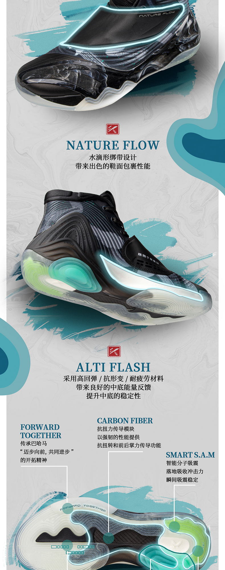 Anta Klay Thompson Kt6 - Mountain and water