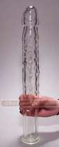 KX2551 2552 hollow crystal glass sex toy crystal glass masturbator glass penis