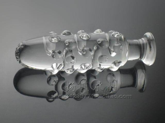 0600 Anal plug men and women with anal masturbation equipment glass rod crystal backyard with anal opener sex products