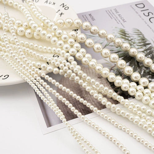 Белая качественная китайская шпилька из жемчуга ручной работы с кисточками, тычинка