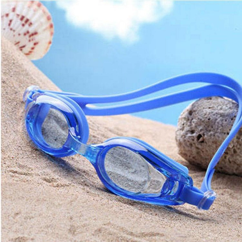 Kính bơi chống thấm nước và chống sương mù kính bơi thiết bị bơi trong suốt kính bơi silicone bộ mũ bơi - Goggles