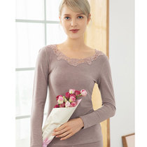 Oria lingerie women 2021 New lace lace ultra-thin punk land warm set autumn clothes autumn pants base shirt