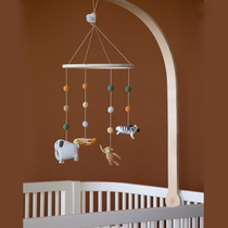 German sebra crib mosquito tent pole bed pole toy pole bed pole