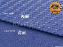 Original imported HOLSTEX blue carbon fiber board tactical scabbard K sheath knife sleeve knife shell kydex USA