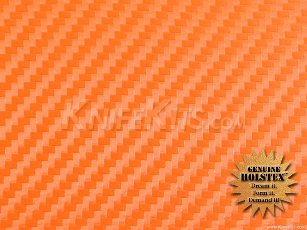 Original imported HOLSTEX orange orange carbon fiber plate tactical scabbard K sheath knife set knife shell kydex US