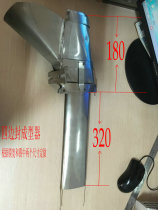 Packaging machine Bag maker Forming machine Stainless steel hopper Four-sided sealing former packaging machine accessories