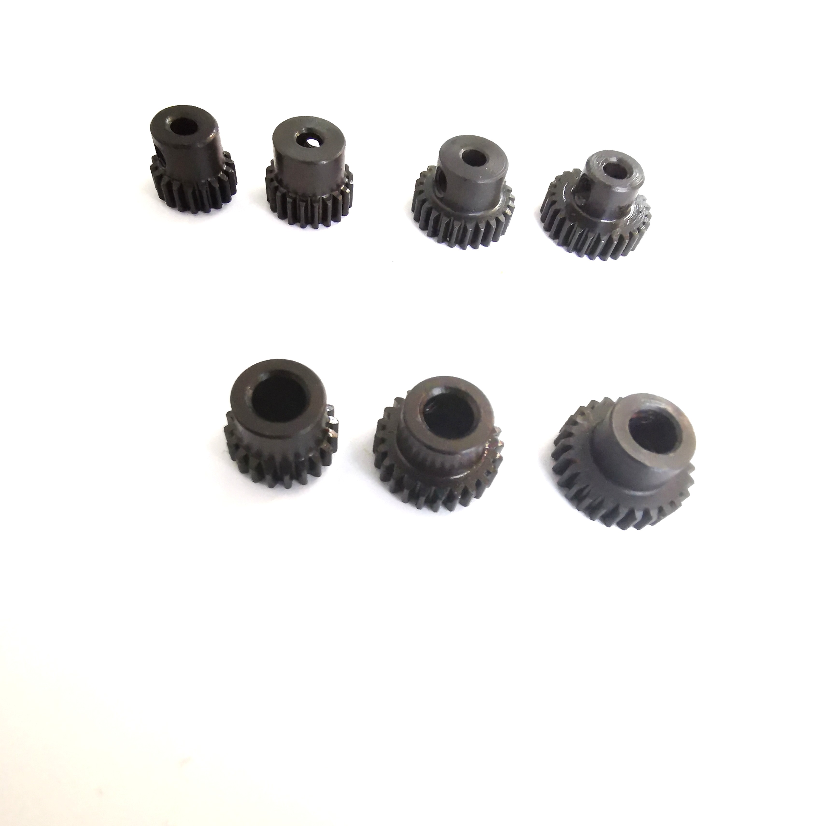 Motor teeth 48DP metal teeth 3 175 holes 1 10 climbing steel motor teeth model car and boat universal