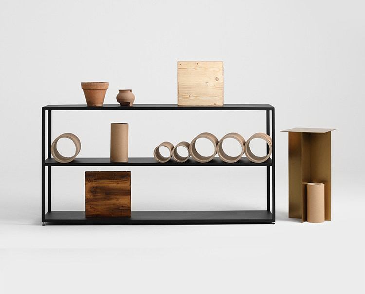 Industrial wrought iron rack three-story floor-to-ceiling living room retro bookshelf multi-layer sofa storage display rack metal rack