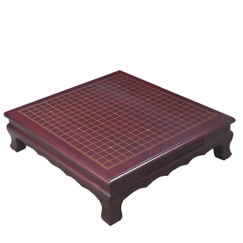 Game flow big number red wood chess pier Go table chessboard chess with tea tray big board Chinese chessboard