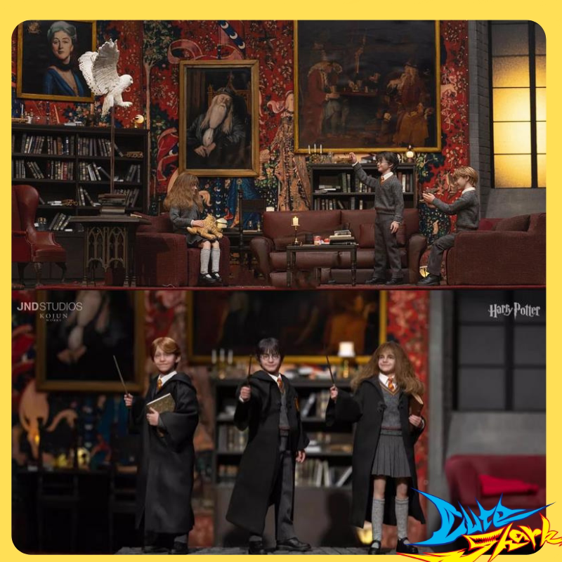 Jnd Studios 1/6 Three-Person Set Harry Potter Hermione Ron Kjw003 Is Coming Soon