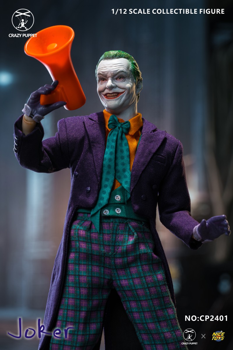 CPTOYS X NICETOYS Joker 1989 Version Action Figure CP2401 In