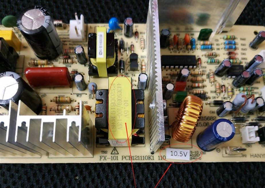 FX102 wine freezer circuit board Power supply board control