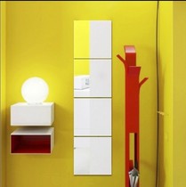 Frameless combination full-length mirror Fitting mirror Full-length mirror Hanging paste dance mirror Dormitory splicing mirror Wall hanging