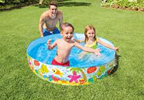 INTEX Inflatable-free pool Hard glue pool Fishing pool Fish pond Pet paddling pool
