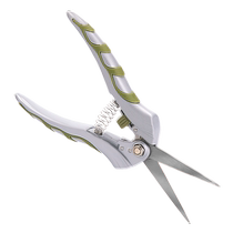 Worsch gardening scissors SK5 stainless steel pruning shears potted flower branches and fruit branches scissors pointed round head 3068