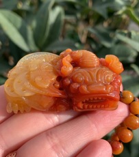 Украшения на шею 杨玉家天然大挂件证书包邮