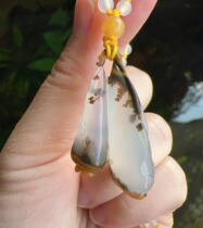Yang Yujia Yunnan natural yellow dragon jade glass water plant flower three-dimensional fu melon pendant pendant certificate new style