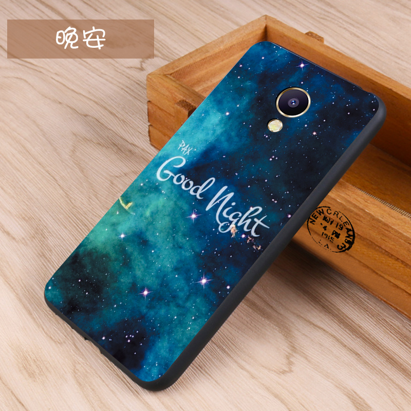 Tian Yi quyến rũ Meizu Blue Charm Xanh m5note note5 vỏ điện thoại bảo vệ tay áo vỏ thả người đàn ông và phụ nữ kháng M621Q - Phụ kiện điện thoại di động ốp lưng oppo a5s