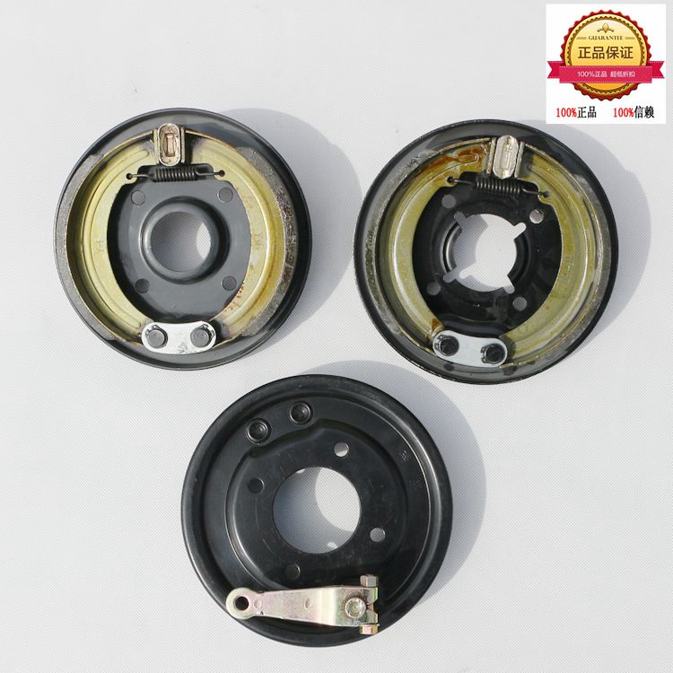 Jiangsu Zongshen Electric tricycle Huaihai Gold Peng 160 brake pads disc rear wheel brake assembly 4 holes original factory drum cover-Taobao