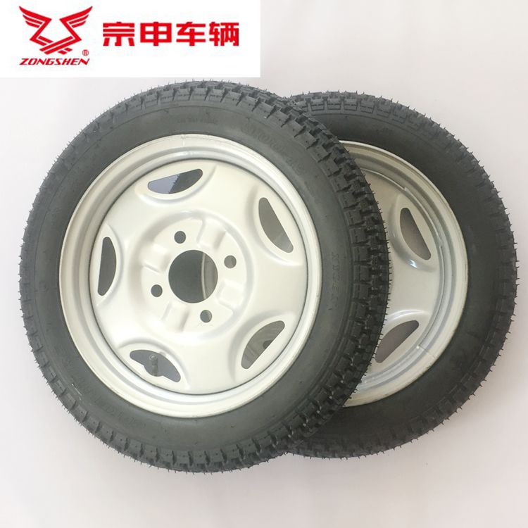Zongshen electric tricycle rear hub rear wheel wheel ring 3 00 - 12 SF express battery car inside and outside the spare tire