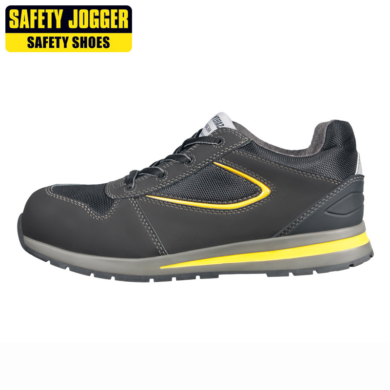 Belgian Saddlewood SafetyJogger labor insurance shoes Turbo sports anti-smashing anti-piercing fashion work shoes