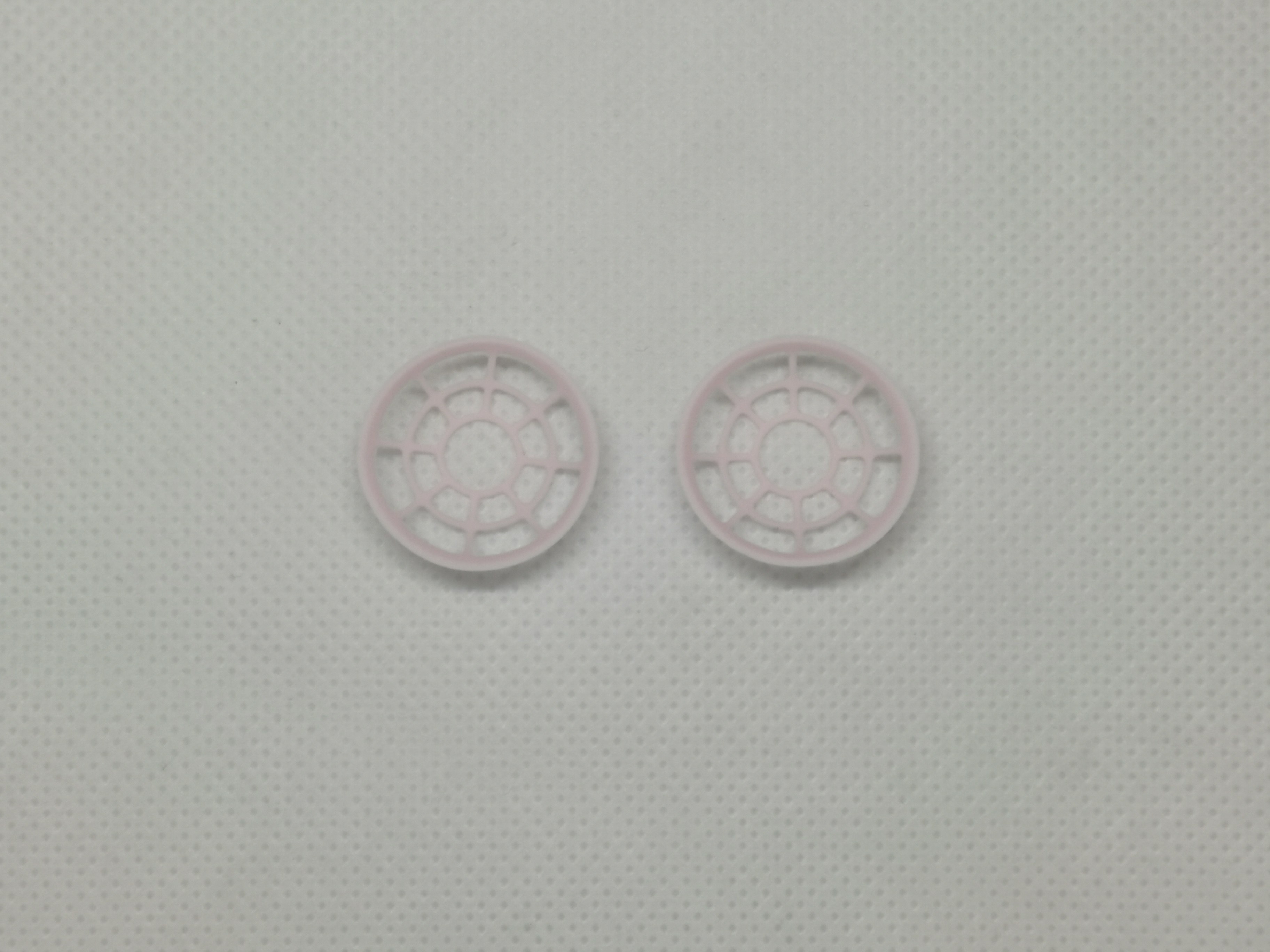 FORi Double Vision Clean Contact Lens Cleaning Instrument Soft Silicon Protective Net 2 Pack