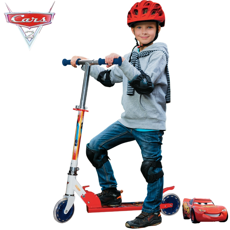 Gốc xác thực có thể gập lại có thể điều chỉnh cao và thấp 2 bánh xe scooter xe đẩy Spiderman và xe tay ga khác nhôm hợp kim magiê xe điện 2 bánh tự cân bằng 