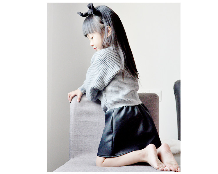 Jupe fillette HONEY en cuir - Ref 2048981 Image 7