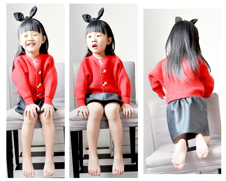 Jupe fillette HONEY en cuir - Ref 2048981 Image 9