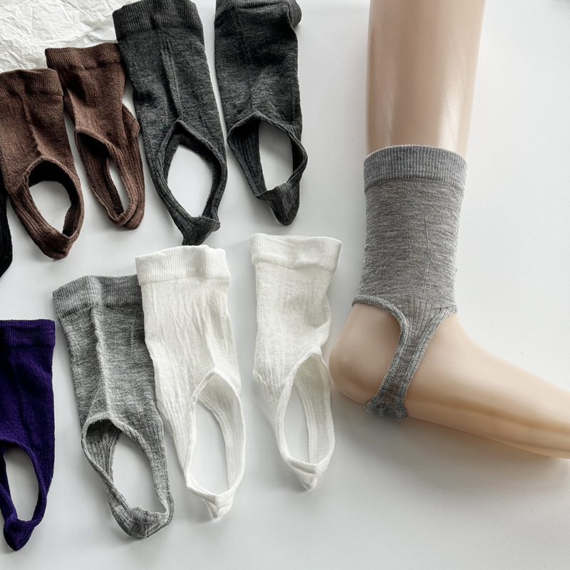 Dachangjin Sd-363 Spring/Summer New Thin Open-Toe Short Socks Stirups Versatile Flip-Flop Toe Socks