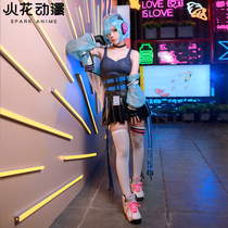 From the beginning of a different world life cos suit Lem cos suit Lem neon city cosplay clothing women