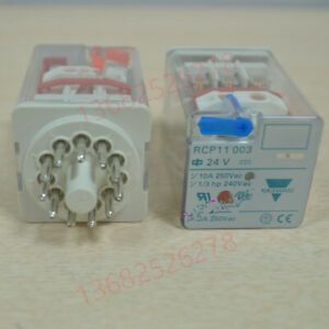 RCP1100324VDC Swiss canon original clothing imported boutique round foot AC 230V DC intermediate relay-Taobao