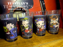 European and American foreign trade Betty boop sexy Betty locomotive large capacity lead-free glass-cup drinks cup 4 models